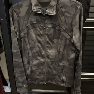 Lululemon Define Jacket, Luon Camo Fabric, Size 16